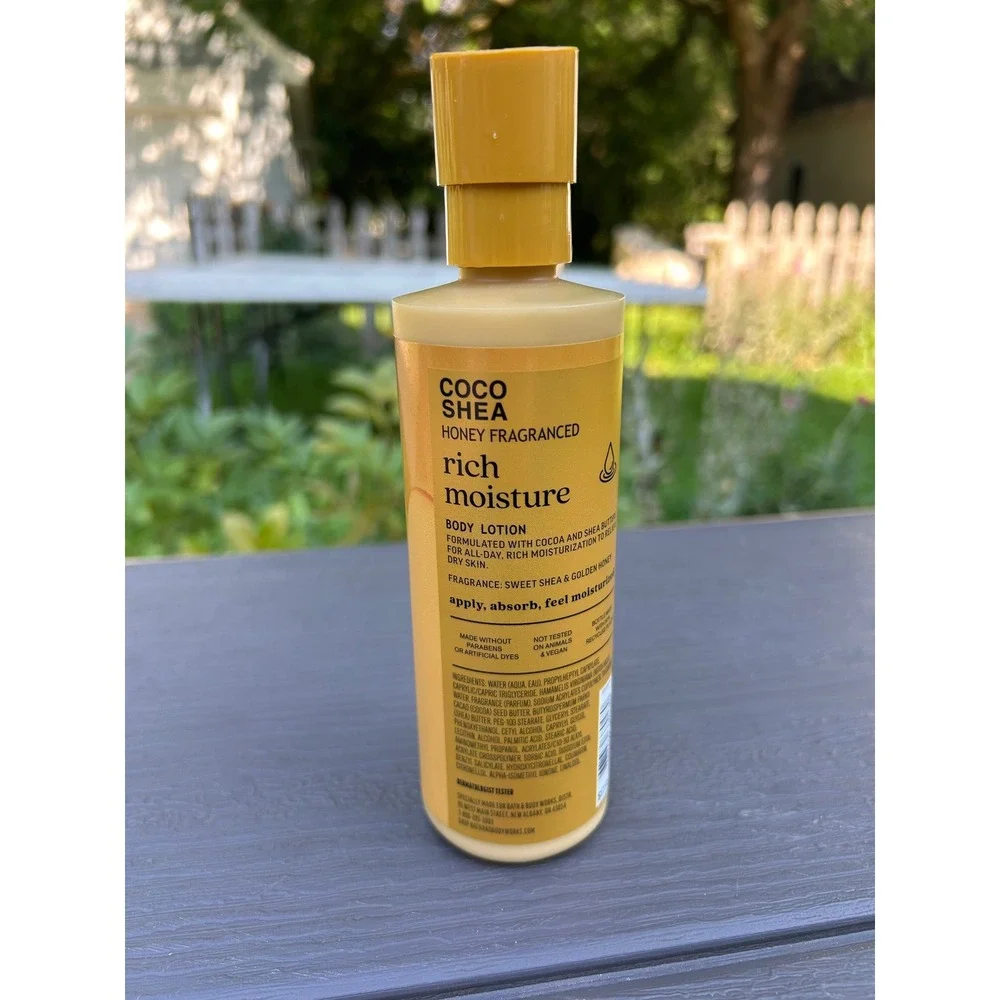 Bath & Body Works Coco Shea Honey Rich Moisture Body Lotion 7.8oz Pump Bottle